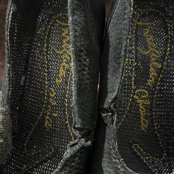 Irregular Choice Black Floral Heels - Picture 8 of 11